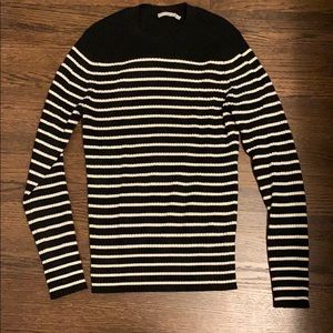 Vince Striped Cashmere Sweater